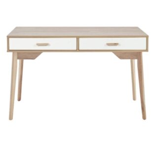 КАЛГАРИ, письменный стол, дуб светлый, М2