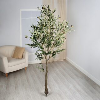 ФЕЙКА, дерево искусственное, без горшка, 170 см, олива европейская,