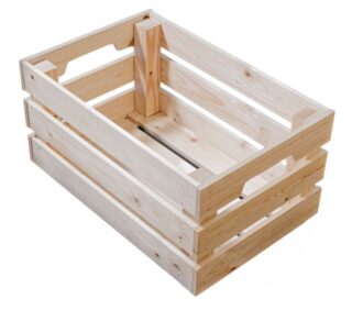 ВУДИ, ящик для хранения, 27 л, 46x30x24 см, дерево