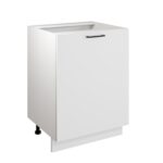 СИМПЛ, шкаф напольный, 60 см, белый