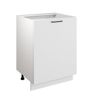 СИМПЛ, шкаф напольный, 60 см, белый