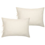 ЧИСТЫЙ ХЛОПОК, набор наволочек на завязках, 2шт, 50х70см, поплин