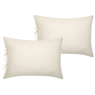 ЧИСТЫЙ ХЛОПОК, набор наволочек на завязках, 2шт, 50х70см, поплин