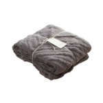 ХОУМ, плед-покрывало, 150х200 см, хлопок, серый