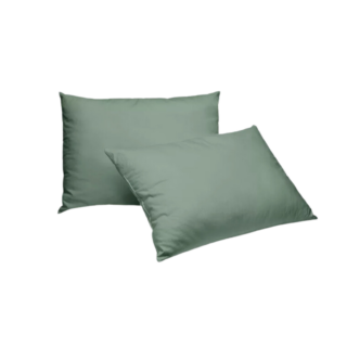 ЙЕРРНА, набор наволочек, 2шт 50х70см, зеленый айсберг, перкаль