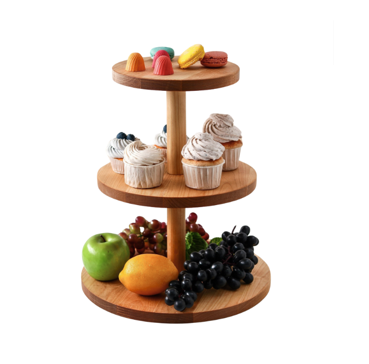 АДЕЛИКА, сервировочная подставка, 3 яруса, 32х37 см, массив берёзы АДЕЛИКА, сервировочная подставка, 3 яруса, 32х37 см, массив берёзы