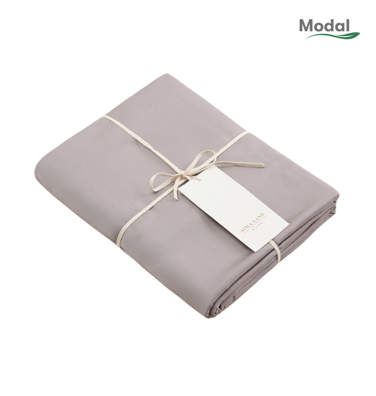 Modal, простыня на резинке, 160х200+30 см, модал, серый Modal, простыня на резинке, 160х200+30 см, модал, серый