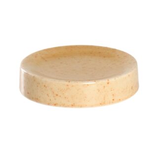 СТОУН, блюдо сервировочное, фарфор, 11 см, бежевый