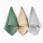 СТАНДАРТ, набор полотенец кухонных, 35х60 см, 3 шт, хлопок, разноцветный