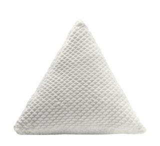 ТРЕУГОЛЬНИК, подушка, 40 см, белый