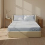 Modal, простыня на резинке, 160х200+30 см, модал, светло-серый