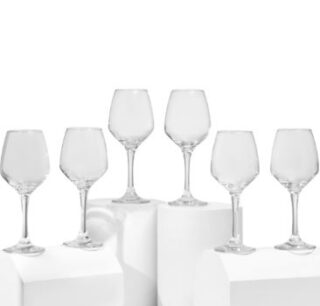ИЗАБЕЛЛА, набор бокалов для вина, 6 шт, 350 мл