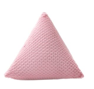 ТРЕУГОЛЬНИК, подушка, 40 см, розовый