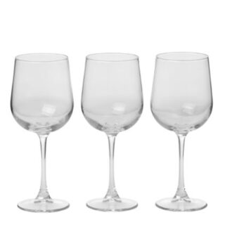 КЭЖУАЛ, бокалы для вина, 3 шт, 290 мл, стекло