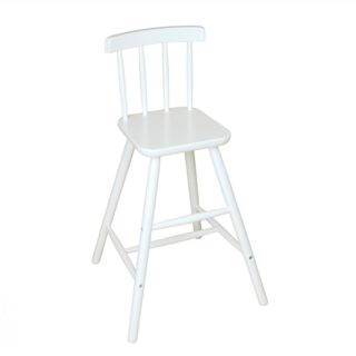 МИШУТКА, стул детский из массива берёзы, белый