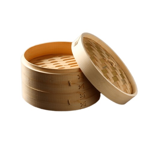 ВОСТОК, бамбуковая пароварка, 2 этажа, 24 см, бамбук ВОСТОК, бамбуковая пароварка, 2 этажа, 24 см, бамбук