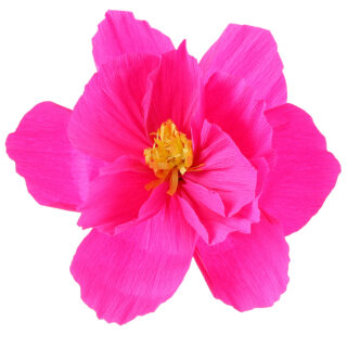 ПРАЗДНИК, декоративное украшение, цветок, 20 см, цвет микс