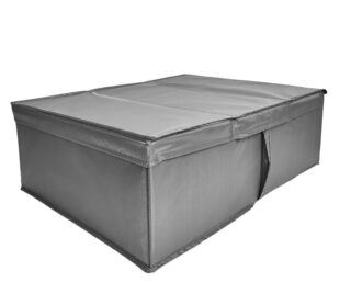 ЛИОН, короб с крышкой, 55х18х39 см, черный