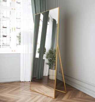 ТОДА АЛЬМА, зеркало напольное, 200х100 см, золотой