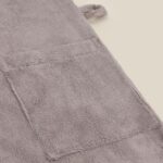 СОФТ МИСТ, халат махровый с капюшоном, женский, р 48, светло-серый