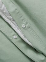 ЙЕРРНА, пододеяльник и наволочка, 150х200/50х70см, светло-зеленый, перкаль