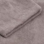 СОФТ МИСТ, халат махровый с капюшоном, женский, р 50, светло-серый