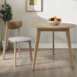 ВЕГА, стул из массива березы, мягкое сидение, дуб/сильвер