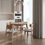 ВЕГА, стул из массива березы, мягкое сидение, дуб/сильвер