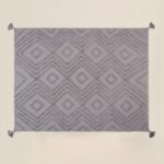 ХОУМ, плед-покрывало, 150х200 см, хлопок, серый