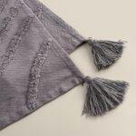 ХОУМ, плед-покрывало, 150х200 см, хлопок, серый