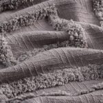 ХОУМ, плед-покрывало, 150х200 см, хлопок, серый