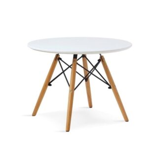 EAMES, стол журнальный, белый, 60 см