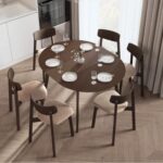 ВЕГА, стул из массива березы, мягкое сидение, орех/карамель