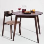 ВЕГА, стул из массива березы, мягкое сидение, орех/карамель