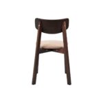 ВЕГА, стул из массива березы, мягкое сидение, орех/карамель