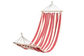 ГАРДЕН, гамак хлопковый с перекладиной, 200х130 см, цвет микс