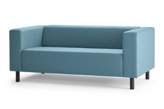 БЕЛФАСТ, мини диван, рогожка, синий