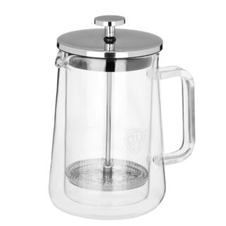 БАЙ КОЛЛЕКШН, френч-пресс, жаропрочное стекло, двойные стенки, 600 мл