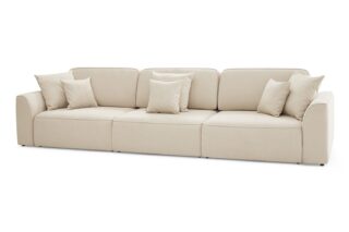 СИЭТЛ 351, диван-кровать, прямой, бежевый, М10