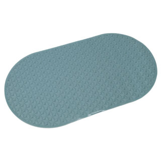 СТАНДАРТ, коврик в ванну, противоскользящий, 69x37 см, синий