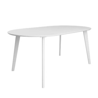 ОРИОН Classic+ 180, стол раздвижной из массива березы / мдф + шпон, белый