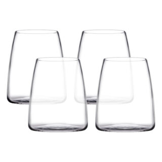 ПИНО, набор стаканов с утонченной кромкой, 495 мл, 4 шт