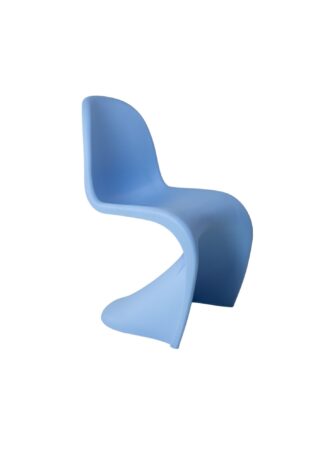PANTON, стул, голубой матовый, М